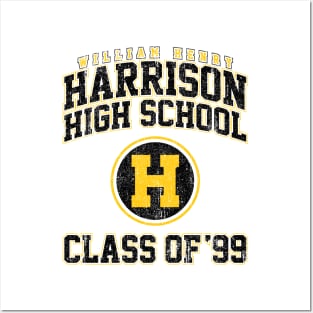 William Henry Harrison High Class of 99 - She's All That (Variant) Posters and Art